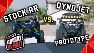 CAN AM X3 2020 Stock RR vs 2017 Dynojet Prototype Stage 5 [upl. by Rihsab894]