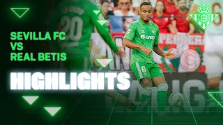 Resumen del partido Sevilla FC  Real Betis  HIGHLIGHTS  Real BETIS Balompié [upl. by Jumbala]