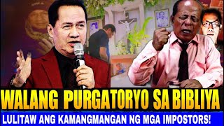 👉quotHuwag kayong maniwala sa Purgatoryo ng Katolikoquot banat ni PACQ at ng mga impostors na pastor [upl. by Pascal]