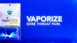 VICKS  VICKS VAPOCOOL DROPS COMMERCIAL 2024  VICKS VAPOCOOL SEVERE VAPORIZE SORE THROAT PAIN [upl. by Alikam323]