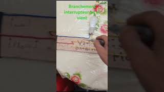 Branchement interrupteur va et vient [upl. by Eetak106]