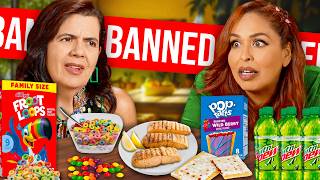 Mexican Moms try BANNED American Foods [upl. by Wendel]