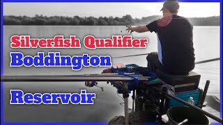 Match Fishing Live  SilverFish Qualifier  Boddington Reservoir  Roach on the Whip [upl. by Zadack]