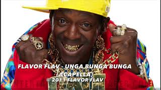 Flavor Flav  Unga Bunga Bunga Acapella [upl. by Yma]