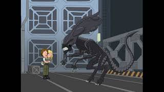 Family Guy S6E7  Alien Upscaled HD 2007 [upl. by Arnst]