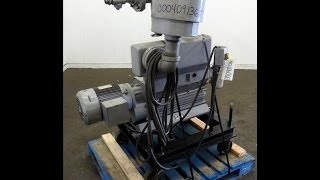 Used LeyboldHeraeus Two Stage Rotary Piston Vacuum Pump  stock  409136 [upl. by Calli]