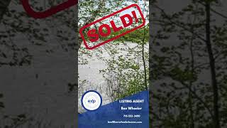 Just sold Lake lot on Minong Flowage Douglas County Wisconsin [upl. by Meesaw654]