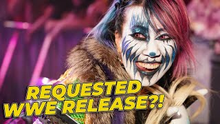 Asuka Requests WWE Release CM Punk To IMPACT [upl. by Mairim887]