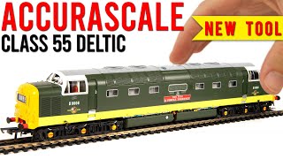 Outstanding NEW Accurascale Class 55 quotDelticquot  Unboxing amp Review [upl. by Cirdahc]