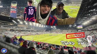 USMNT vs El Salvador 2022 World Cup Qualifier Cinematic Vlog  w Mr Sir amp The 58quot Giant [upl. by Steere]