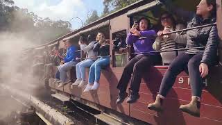 Puffing Billy on Trestle Bridge Saturday 25 May 2024 [upl. by Adnilahs470]