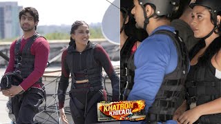 Khatron Ke Khiladi 14 NEW Couple Stunt Mein Dikha Abhishek Nimrit Aur Shalin Krishna Ka Stunt [upl. by Saxen]