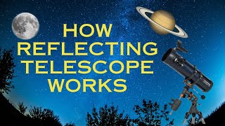 How Reflecting telescope works  Explained UrduHindi [upl. by Imeka]