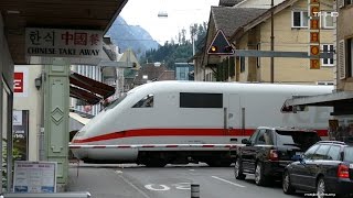 Bahnübergang Interlaken  Crossing  All In One [upl. by Selby]