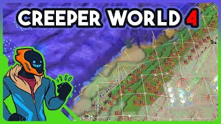 I Flooded The Map With Unstoppable Mortars  Creeper World 4 [upl. by Aihsened429]