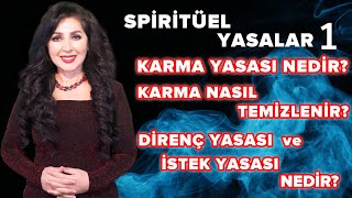 Spiritüel Yasalar 1 Karma Yasası Nedir Karma Nasıl Temizlenir Direnç Yasası İstek Yasasıİlişkiler [upl. by Cassidy]