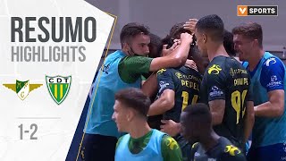 Highlights  Resumo Moreirense 12 Tondela Liga 1920 34 [upl. by Hachmin]