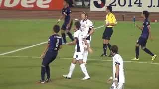 Takamitsu Yoshino 20140823 Sanfrecce Hiroshima vs Cerezo Osaka 2ndhalf 2 [upl. by Elvyn]