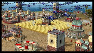 Empire Earth gameplay One human player versus 1 hard computer in the Renaissance Epoch [upl. by Eidnew]