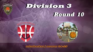 Atlasbasket  Div 3Round 10  SOUTH KINGS vs SAN ANDREAS [upl. by Nosned]