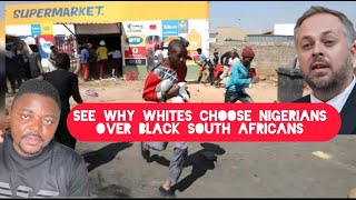 See Why Whites Choose Nigerians Over Black South Africans in their Country [upl. by Siger899]