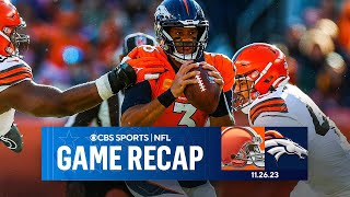 Broncos KEEP Hot Streak ROLLING for 5th STRAIGHT win  Game Recap  CBS Sports [upl. by Fiedling134]