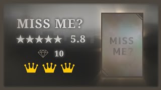 RSR 10r  MISS ME  by Unsent1mental [upl. by Nottirb]