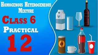 Differentiating Between Homogenous And Heterogeneous Mixture Class 6 P12 [upl. by Lertsek]