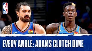 Steven Adams With The Game Tying DIME [upl. by Anibla]