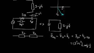 IMPEDANCIAS Y DIAGRAMAS FASORIALES CIRCUITOS ELECTRICOS 33 [upl. by Briggs667]