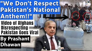 Viral Video of Afghanistan Humiliating the National Anthem of Pakistan  Crazy Reason [upl. by Naegem]