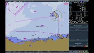 ECDIS Training and Familiarization Tokyo Keiki EC81008600 233 MANUAL SCROLLING CHART [upl. by Notrom]