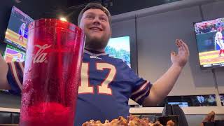 Pluckers Challenge 15 HOT WINGS IN 15 MINUTES [upl. by Naginnarb525]