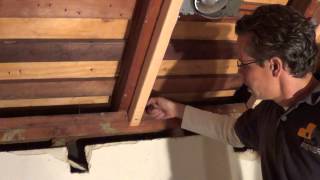 How to convert a conventional flat ceiling into a VAULTED CEILING [upl. by Nemhauser]