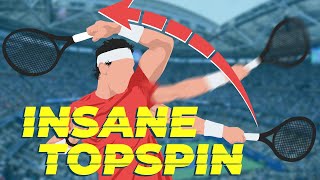 How To Hit Heavy Forehands With MASSIVE Topspin In 3 Simple Steps [upl. by Jueta]