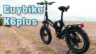 EUYBIKE K6plus das 20quot Faltrad für große undoder gewichtige Menschen [upl. by Pruchno]