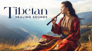 Tibetan Flute Healing Stops Overthinking Eliminates Stress Anxiety and Calms the Mind [upl. by Seligman519]