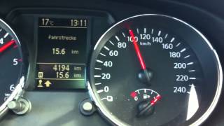 Test 2012 Nissan Qashqai 16 l dCi 0100 kmh Beschleunigung [upl. by Ymeraj]