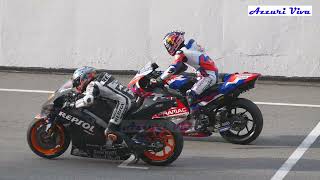 2022 Sepang MotoGP Winter Test Day 2 Start Practice launch control [upl. by Abeu]