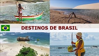 Brasil  Hermosos destinos y playas [upl. by Eita]