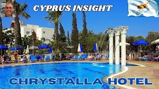 Chrystalla Hotel Protaras Cyprus  A Tour Around [upl. by Cirre]