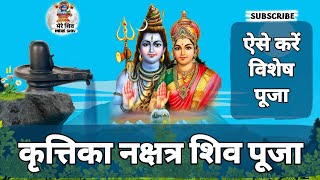 कृत्तिका नक्षत्र शिव पूजा Krittika Nakshatr Shiva Puja [upl. by Petromilli167]