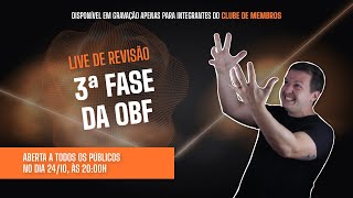 Revisão 3° fase OBF 2024 [upl. by Pascia209]