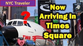 TWA’s Connie In Times Square [upl. by Vallie]