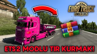 ETS2DE NASIL MOD KURULUR VE ETKİNLEŞTİRİLİR DETAYLI ANLATIM  Euro Truck Simulator 2 [upl. by Assiroc]