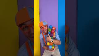 How Big is 500000 Blippi Shows the Massive Ball Pit Blippi10years shorts kidscartoons [upl. by Neils]