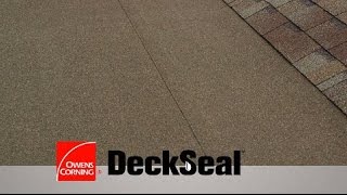 How To Install a DeckSeal Low Slope SelfAdhered Roofing System [upl. by Ynagoham]