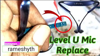 Samsung Level U Wireless Earphone Mic Repair In Hindi [upl. by Orvie9]