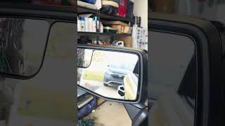 Secret Heated Mirror Defrost feature on 2023 Chevy Silverado shorts diy youtuber [upl. by Anirehtak]