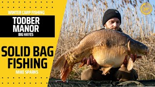 24hrs Winter Carp Fishing at Todber Manor Fisheries  Big Hayes  Solid Bag Fishing [upl. by Wat]